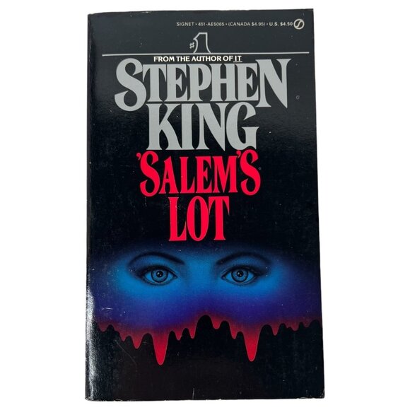 5 Stephen King Paperback Book Cujo Dolores Claiborne Salem Lot Dark Half Talisma - Picture 8 of 13